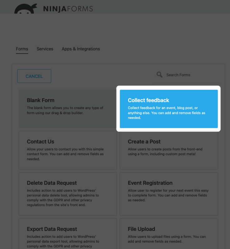 Collect Feedback