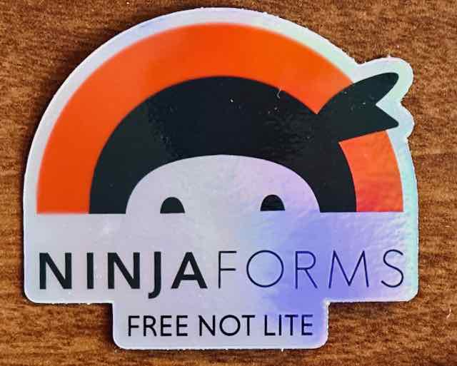 Free Not Lite Ninja Forms sticker