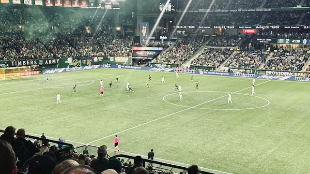 Providence Park, Timbers Football game
